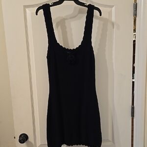 Wild Fable Black Knit Tank Dress